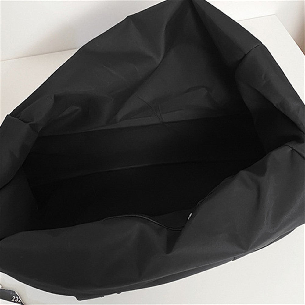 Large Capacity Oxford Cloth Sport Fitness Tote Crossbody Bag Travel Luggage Bag
